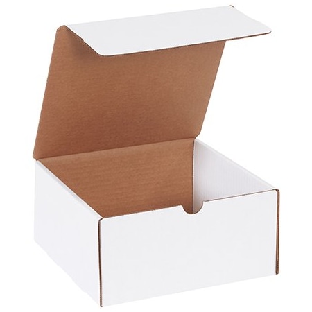 Bsc Preferred 8 x 8 x 4'' White Literature Mailers, 50PK BUY00014854